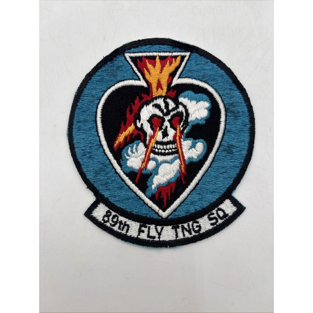 Vintage Patch "89th FLY TNG SQ"